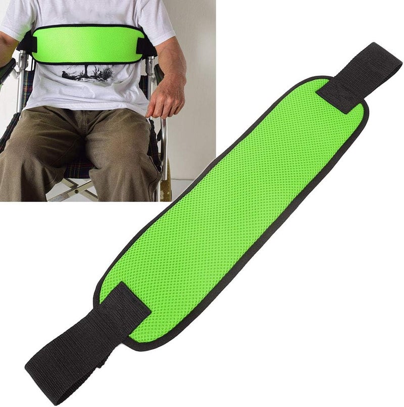 woobles Wheelchair Belt, Breathable Safety Fixed Belt Constrained Bands with Adjustable Straps Patients Cares Safety Harness Chair Waist Lap Strap for Elderly(6#) - Image 1